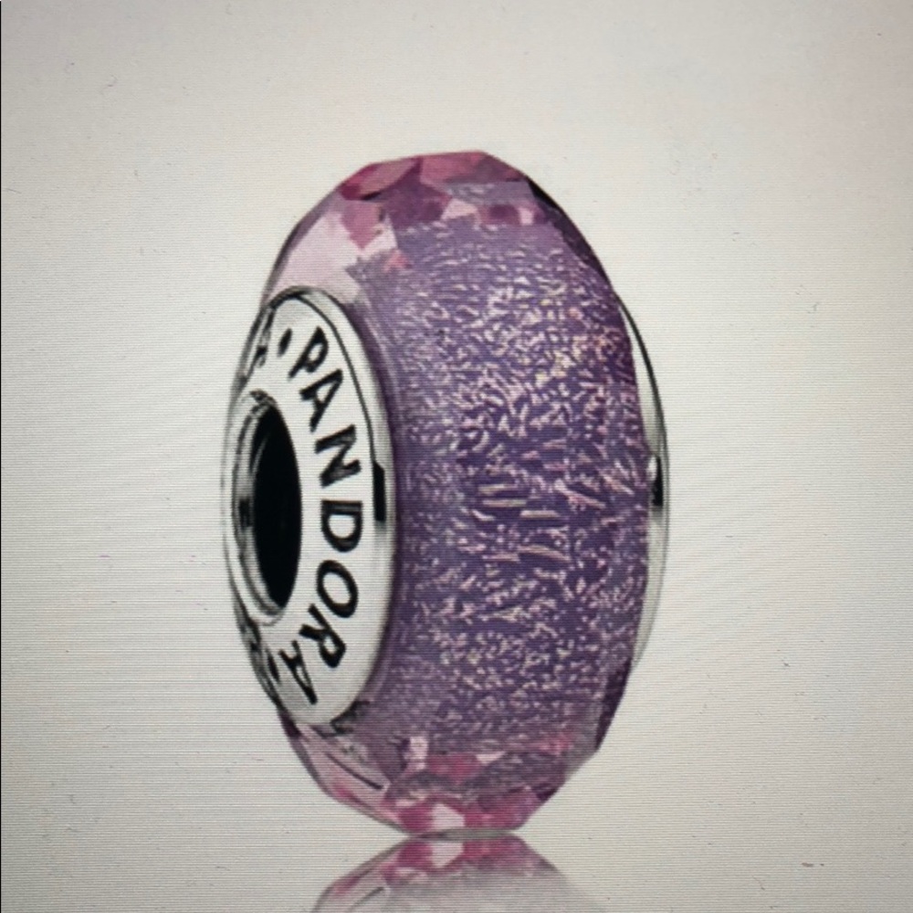 Pandora purple shimmer, Murano glass, sold out!